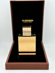 Al Haramain Amber Oud Gold Edition Extreme by Al Haramain Gift Set - 3.4 Pure Perfume Spray + 0.34 oz Refillable Spray