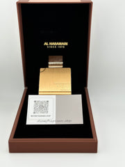 Al Haramain Amber Oud Gold Edition Extreme by Al Haramain Gift Set - 3.4 Pure Perfume Spray + 0.34 oz Refillable Spray